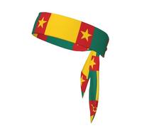 Flag of Cameroon Double-Sided Sports Headband, Unisex Headband for Playing Ball, Fitness and Outdoor Activities