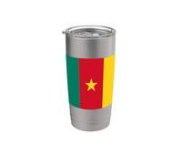Flag of Cameroon Stainless Steel Insulated Tumbler