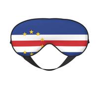 Flag of Cape Verde Soft Eye mask, All Over Printed, 96% Polyester 4% Spandex