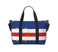 Flag of Cape Verde Women's Hand-held Crossbody Travel Bag, Casual Handbag with Zipper, Suitable for Work, Travel, Fitness, Travel