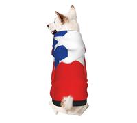 Flag of Chile Dog Hoodie - Soft & Breathable Pet Clothes for Small to Large Dogs, Stylish and Comfortable Dog Clothes