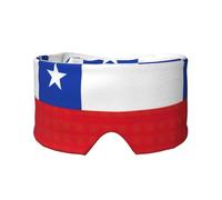 Flag of Chile Print Sleep Eye and Ear Muffs Blocking for Home Office Camping Airplane Travel Nap Aid