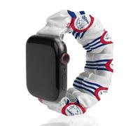 Flag of Cincinnati Soft Elastic Scrunchie Watch Strap Compatible with IWatch Series 6 5 4 3 2 1 Printed Wristbands Bands