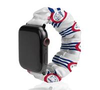 Flag of Cincinnati Soft Elastic Scrunchie Watch Strap Compatible with IWatch Series 6 5 4 3 2 1 Printed Wristbands Bands
