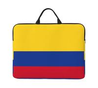 Flag Of Colombia Print Laptop Case Sleeve Notebook Protector Bag For School And Office Travel Business