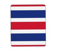 Flag of Costa Rica Desk Pad, Washable for Office/Gaming/Writing, Rubber Base, Polyester Surface