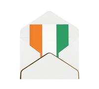 Flag Of Cote D'Ivoire Greetings All Occasion Cards For Thank You Birthday Congratulations Envelopes Blank Cards