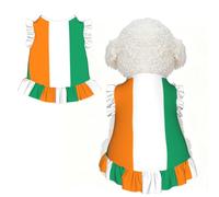 Flag of Cote d'Ivoire L Pet Apparel for Small Dogs-Cute Summer Outfit for Puppy, Soft Breathable Pet Clothes for Cat