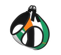 Flag of Cote D'Ivoire Print Step in Dog Harness and Leash Set,Adjustable Reflective Harness for Small Dogs Cats