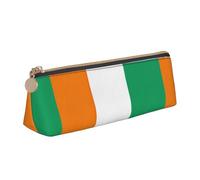 Flag of Cote D'Ivoire Print Students Supplies Higher Capacity Pencil Pouch Pen Case School Travel Office Desk