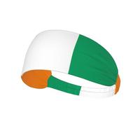 Flag of Cote D'Ivoire Prints Elastic Sports Headband Breathable and Sweat-Wicking Suitable for Yoga Running and Fitness
