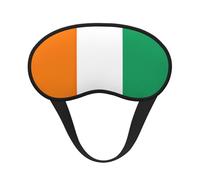 Flag of Cote D'Ivoire Sleep Mask 100% Light Blocking Eye Mask for Sleeping, Sleep Mask for Unisex for Travel/Nap
