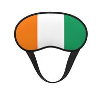Flag of Cote D'Ivoire Sleeping Mask for Adults Blackout, Comfortable Eye Mask Blocking Light for Travel, Yoga