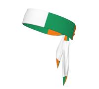 Flag Of Cote D'Ivoire Sports Head Tie Running Tennis Athletic Sweatband Basketball Cycling Fitness Workout