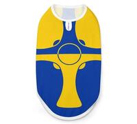 Flag of County Durham Dog Shirt Cat Tank Top Pet Clothes Sleeveless Summer T-Shirts for Small Medium Puppy