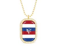 Flag of Dutch East India Company Custom Photo Necklace Personalized Picture Pendant Memory Jewelry for Women