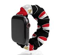 Flag of Egypt Heart Elastic Smartwatch Replacement Bands Compatible with IWatch Wristbands Strap 42mm/44mm