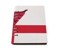 Flag of England And Wales Refillable Notebook for Work Study