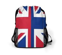 Flag of England Flag Trendy Drawstring Backpack Lightweight Gym Bag with Shoes Compartment Printed String Daypack