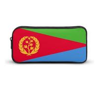 Flag of Eritrea Cosmetic Bag Makeup Organizer Pencil Case Large Capacity Pouch for Travel