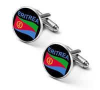 Flag of Eritrea Funny Cufflinks Fashion Men Cuff Links Shirt Accessories for Business Wedding