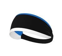 Flag of Estonia Printing Double-Sided,Unisex Elastic Sports Headband,Ideal As A Gift for Sports-Loving Friends,Family