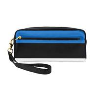 Flag of Estonia Women Travel Makeup Pouch Makeup Bag for Purse Portable Toiletry Bag Accessories Organizer