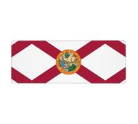 Flag of Florida Keyboard and Mouse Pad, Extra Large Desk Cover, Spill Resistance Mat for Smooth Tracking