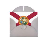 Flag of Florida print Greeting Cards - Thank-You Cards Party Invitation Cards for Festive Celebrations
