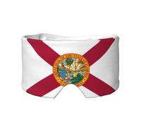 Flag of Florida Print Sleep Eye and Ear Muffs Blocking for Home Office Camping Airplane Travel Nap Aid