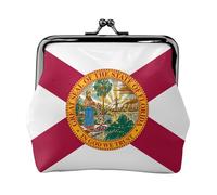 Flag of Florida Print Versatile Coin Purse Exquisite Mini Wallet Cute Change Pouch for Any Occasion