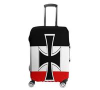Flag of German Empire Luggage Cover Washable Suitcase Protector Anti-Scratch Suitcase Covers Fits 18-32 Inch XL