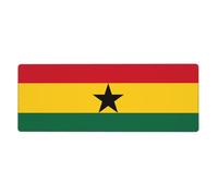 Flag of Ghana Mouse pad, Extended Desktop pad, Suitable for Office, e-Sports and Gaming Mouse Pads.