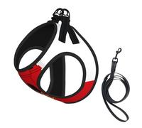 Flag of Gibraltar Dog Harness - Equipped with Reflective Straps and Quick Release Buckles - Suitable for Small Cats and Dogs