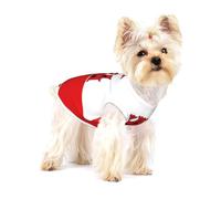 Flag of Gibraltar Full Print Cotton Pet Vest L Dog Cat Clothes Soft Elastic Breathable Pullover Pet
