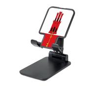Flag of Gibraltar Phone Stand, Adjustable Desk Phone Holder for iPhone, Cell Phones & Tablets, Portable,Foldable Design