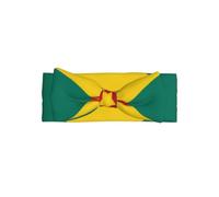Flag of Grenada Baby Bow Headband-Soft Stretchy for 0-6 Months