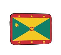 Flag Of Grenada Laptop Sleeve Case 12 Inch Suitable For Notebook Computer Tablet Traveling Carrying Simple Case