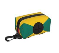 Flag Of Grenada Pet Travel Waste Bag Storage Bag. Convenient Storage, Suitable For Leash, With Zipper, Easy To Carry When Traveling.