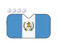 Flag of Guatemala It is a car Windshield Sun Visor, which Does not take up Too Much Space and Protects The Environment Inside The car.