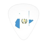 Flag Of Guatemala Map Guitar Picks Plectrums For Guitar Bass 12 Pack
