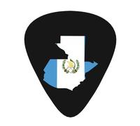 Flag Of Guatemala Map Guitar Picks Plectrums For Guitar Bass 12 Pack