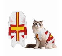 Flag of Guernsey Islands Recovery Suit for Dogs Cats After Surgery,Pet Recovery Shirt, Dog Onesies Pet Surgery Recovery Suit