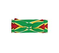 Flag of Guyana Baby Headbands for Girls Newborn - Soft Stretchy Adjustable Infant Headband for 0-24 Months