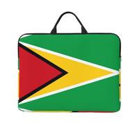 Flag of Guyana Printed Laptop Sleeve 16.5 * 12.2", Business and Casual Dual use, Suitable for Some laptops