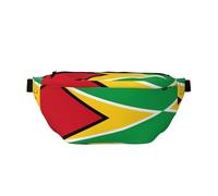 Flag of Guyana Versatile Running Waist Pack Lightweight Breathable and Adjustable for Travel Cycling and Everyday Use