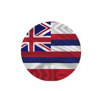 Flag of Hawaii American Car Air Freshener - Hanging Car Fragrance Diffuser with Durable Scent for Cars, Homes & More, 4-piece set