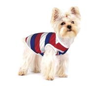 Flag of Hawaii American Cotton Dog Shirt – Soft Breathable Dog Shirt for Dogs Cats Boy Girl Pet Tshirt,Suitable for Small Pets