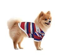 Flag of Hawaii American Dog Shirt Vest - Summer Pet Clothes for Small Dogs, Suitable for Walking and Outdoor Activities