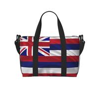 Flag Of Hawaii American Hand Travel Bag. For Men And Women. Durable Material And Stylish Design, Suitable For Business And Leisure Travel., Black, One Size